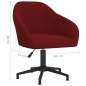 vidaXL Esszimmerstühle 4 Stk. Drehbar Weinrot Samt vidaXL Esszimmerstühle 4 Stk. Drehbar Weinrot Samt