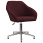 vidaXL Esszimmerstühle 4 Stk. Drehbar Lila Stoff vidaXL Esszimmerstühle 4 Stk. Drehbar Lila Stoff