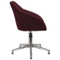 vidaXL Esszimmerstühle 4 Stk. Drehbar Lila Stoff vidaXL Esszimmerstühle 4 Stk. Drehbar Lila Stoff