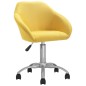 vidaXL Esszimmerstühle 6 Stk. Drehbar Gelb Stoff vidaXL Esszimmerstühle 6 Stk. Drehbar Gelb Stoff