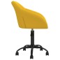 vidaXL Esszimmerstühle 4 Stk. Drehbar Gelb Samt vidaXL Esszimmerstühle 4 Stk. Drehbar Gelb Samt