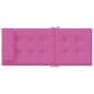 Hochlehner-Auflagen 4 Stk. Rosa Oxford-Gewebe Hochlehner-Auflagen 4 Stk. Rosa Oxford-Gewebe