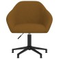 vidaXL Esszimmerstühle 6 Stk. Drehbar Braun Samt vidaXL Esszimmerstühle 6 Stk. Drehbar Braun Samt