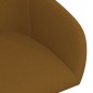 vidaXL Esszimmerstühle 6 Stk. Drehbar Braun Samt vidaXL Esszimmerstühle 6 Stk. Drehbar Braun Samt