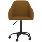 vidaXL Esszimmerstühle 6 Stk. Drehbar Braun Samt vidaXL Esszimmerstühle 6 Stk. Drehbar Braun Samt