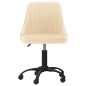 vidaXL Esszimmerstühle 6 Stk. Drehbar Creme Samt vidaXL Esszimmerstühle 6 Stk. Drehbar Creme Samt