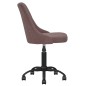 vidaXL Esszimmerstühle 4 Stk. Drehbar Braun Stoff vidaXL Esszimmerstühle 4 Stk. Drehbar Braun Stoff