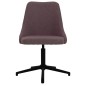 vidaXL Esszimmerstühle 4 Stk. Drehbar Braun Stoff vidaXL Esszimmerstühle 4 Stk. Drehbar Braun Stoff