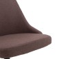 vidaXL Esszimmerstühle 4 Stk. Drehbar Braun Stoff vidaXL Esszimmerstühle 4 Stk. Drehbar Braun Stoff