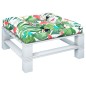 vidaXL Palettenkissen Mehrfarbig 70x70x12 cm Stoff vidaXL Palettenkissen Mehrfarbig 70x70x12 cm Stoff
