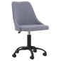 vidaXL Esszimmerstühle 6 Stk. Drehbar Hellgrau Stoff vidaXL Esszimmerstühle 6 Stk. Drehbar Hellgrau Stoff