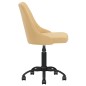 vidaXL Esszimmerstühle 6 Stk. Drehbar Gelb Stoff vidaXL Esszimmerstühle 6 Stk. Drehbar Gelb Stoff