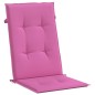 vidaXL Hochlehner-Auflagen 4 Stk. Rosa Stoff vidaXL Hochlehner-Auflagen 4 Stk. Rosa Stoff