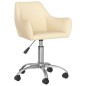 vidaXL Esszimmerstühle 4 Stk. Drehbar Creme Stoff vidaXL Esszimmerstühle 4 Stk. Drehbar Creme Stoff