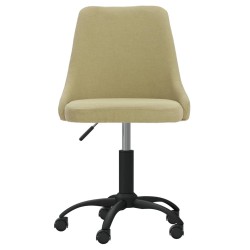 vidaXL Bürostuhl Drehbar Grün Stoff