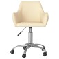 vidaXL Esszimmerstühle 6 Stk. Drehbar Creme Stoff vidaXL Esszimmerstühle 6 Stk. Drehbar Creme Stoff