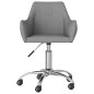 vidaXL Esszimmerstühle 6 Stk. Drehbar Hellgrau Stoff vidaXL Esszimmerstühle 6 Stk. Drehbar Hellgrau Stoff