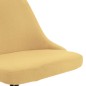 vidaXL Esszimmerstühle 4 Stk. Drehbar Gelb Stoff vidaXL Esszimmerstühle 4 Stk. Drehbar Gelb Stoff