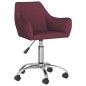 vidaXL Esszimmerstühle 6 Stk. Drehbar Lila Stoff vidaXL Esszimmerstühle 6 Stk. Drehbar Lila Stoff