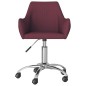 vidaXL Esszimmerstühle 6 Stk. Drehbar Lila Stoff vidaXL Esszimmerstühle 6 Stk. Drehbar Lila Stoff