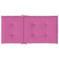 Niedriglehner-Auflagen 6 Stk. Rosa Stoff Niedriglehner-Auflagen 6 Stk. Rosa Stoff