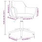 vidaXL Esszimmerstühle 4 Stk. Drehbar Braun Samt vidaXL Esszimmerstühle 4 Stk. Drehbar Braun Samt