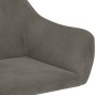 vidaXL Esszimmerstühle 6 Stk. Drehbar Dunkelgrau Samt vidaXL Esszimmerstühle 6 Stk. Drehbar Dunkelgrau Samt