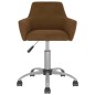 vidaXL Esszimmerstühle 6 Stk. Drehbar Braun Samt vidaXL Esszimmerstühle 6 Stk. Drehbar Braun Samt