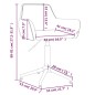 vidaXL Esszimmerstühle 4 Stk. Drehbar Dunkelgrau Samt vidaXL Esszimmerstühle 4 Stk. Drehbar Dunkelgrau Samt