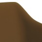 vidaXL Esszimmerstühle 4 Stk. Drehbar Braun Samt vidaXL Esszimmerstühle 4 Stk. Drehbar Braun Samt