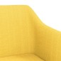 vidaXL Esszimmerstühle Drehbar 6 Stk. Gelb Stoff vidaXL Esszimmerstühle Drehbar 6 Stk. Gelb Stoff