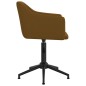 vidaXL Esszimmerstühle 4 Stk. Drehbar Braun Samt vidaXL Esszimmerstühle 4 Stk. Drehbar Braun Samt