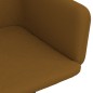 vidaXL Esszimmerstühle 4 Stk. Drehbar Braun Samt vidaXL Esszimmerstühle 4 Stk. Drehbar Braun Samt