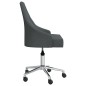 vidaXL Esszimmerstühle 2 Stk. Drehbar Dunkelgrau Stoff vidaXL Esszimmerstühle 2 Stk. Drehbar Dunkelgrau Stoff