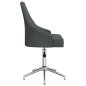 vidaXL Esszimmerstühle 2 Stk. Drehbar Dunkelgrau Stoff vidaXL Esszimmerstühle 2 Stk. Drehbar Dunkelgrau Stoff