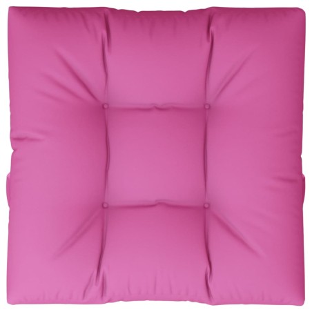 vidaXL Palettenkissen Rosa 70x70x12 cm Stoff