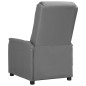 vidaXL Massagesessel mit Aufstehhilfe Grau Kunstleder vidaXL Massagesessel mit Aufstehhilfe Grau Kunstleder