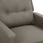 vidaXL Massagesessel mit Aufstehhilfe Hellgrau Stoff vidaXL Massagesessel mit Aufstehhilfe Hellgrau Stoff