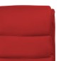 vidaXL Massagesessel mit Aufstehhilfe Weinrot Kunstleder vidaXL Massagesessel mit Aufstehhilfe Weinrot Kunstleder