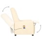 vidaXL Massagesessel mit Aufstehhilfe Creme Kunstleder vidaXL Massagesessel mit Aufstehhilfe Creme Kunstleder
