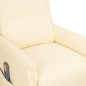 vidaXL Massagesessel mit Aufstehhilfe Creme Kunstleder vidaXL Massagesessel mit Aufstehhilfe Creme Kunstleder
