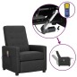 vidaXL Massagesessel mit Aufstehhilfe Dunkelgrau Stoff vidaXL Massagesessel mit Aufstehhilfe Dunkelgrau Stoff