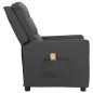 vidaXL Massagesessel mit Aufstehhilfe Dunkelgrau Stoff vidaXL Massagesessel mit Aufstehhilfe Dunkelgrau Stoff