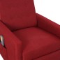 vidaXL Massagesessel mit Aufstehhilfe Weinrot Stoff vidaXL Massagesessel mit Aufstehhilfe Weinrot Stoff
