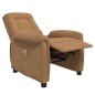 vidaXL Massagesessel mit Aufstehhilfe Taupe Mikrofasergewebe vidaXL Massagesessel mit Aufstehhilfe Taupe Mikrofasergewebe