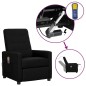 vidaXL Massagesessel mit Aufstehhilfe Schwarz Stoff vidaXL Massagesessel mit Aufstehhilfe Schwarz Stoff