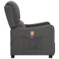 vidaXL Massagesessel mit Aufstehhilfe Dunkelgrau Stoff vidaXL Massagesessel mit Aufstehhilfe Dunkelgrau Stoff