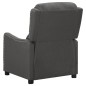 vidaXL Massagesessel mit Aufstehhilfe Dunkelgrau Stoff vidaXL Massagesessel mit Aufstehhilfe Dunkelgrau Stoff