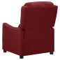 vidaXL Massagesessel mit Aufstehhilfe Weinrot Stoff vidaXL Massagesessel mit Aufstehhilfe Weinrot Stoff