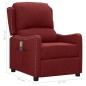 vidaXL Massagesessel mit Aufstehhilfe Weinrot Stoff vidaXL Massagesessel mit Aufstehhilfe Weinrot Stoff